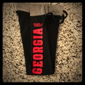 PINK UGA yoga pants